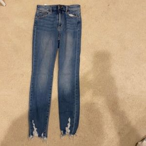 joe’s jeans high rise skinny ankle